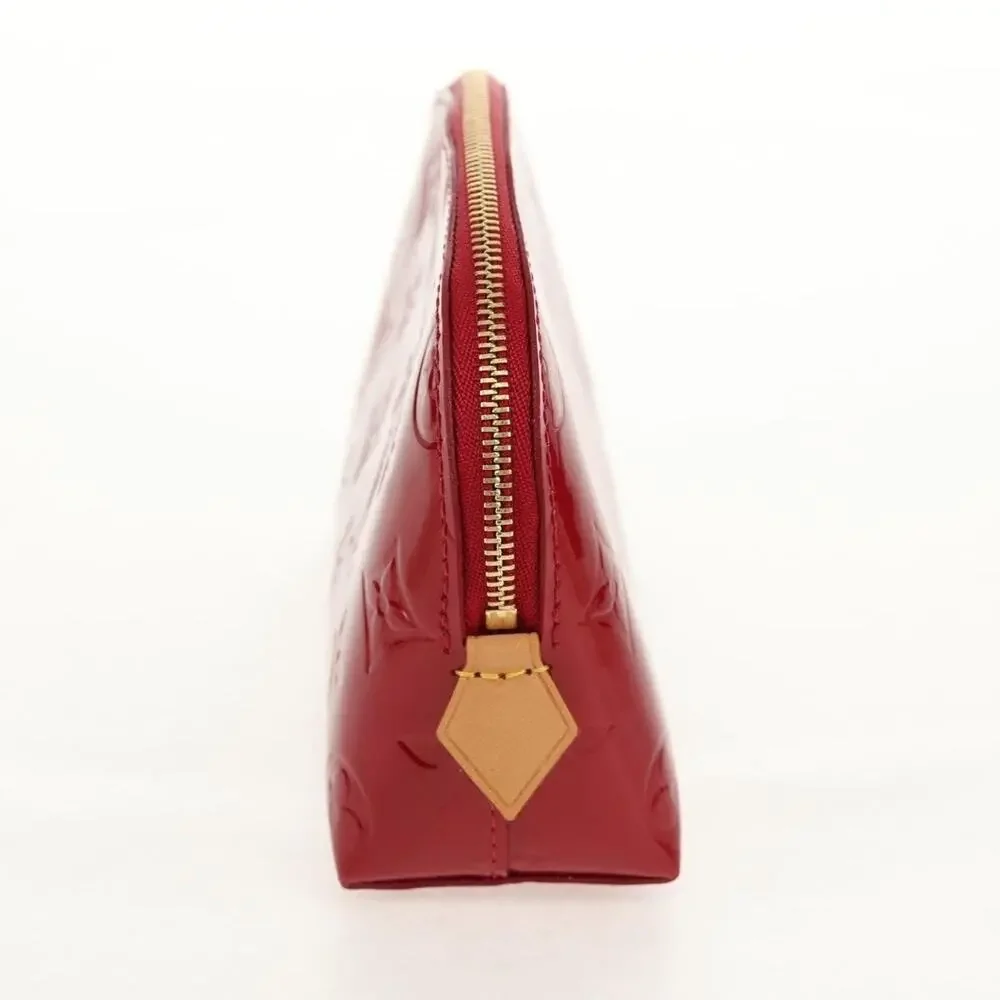 Louis Vuitton Monogram Vernis Pochette Pouch Rose Indian Pink
